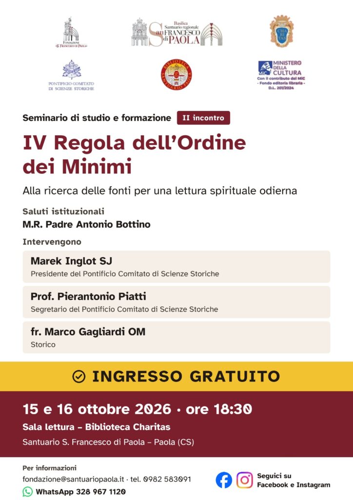regola ordine minimi